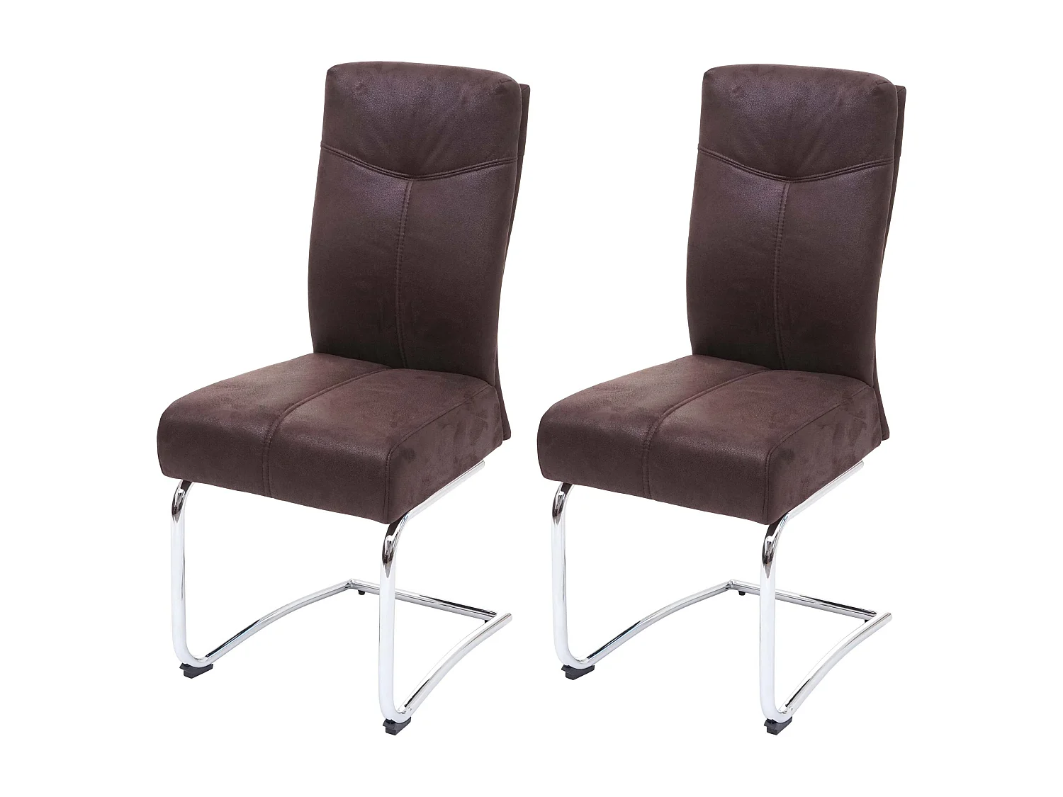 Spisestol MCW-G56 (sæt med 2),  brun