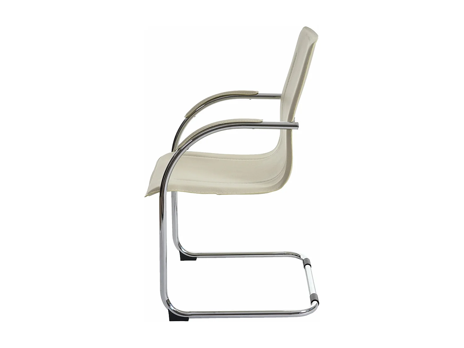 Silla de comedor Perm,  crema