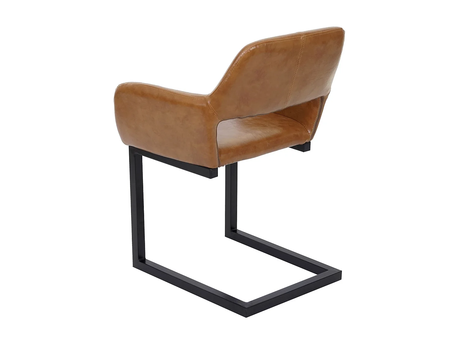Chaise de salle à manger MCW-A50 II (lot de 6),  simili daim, brun