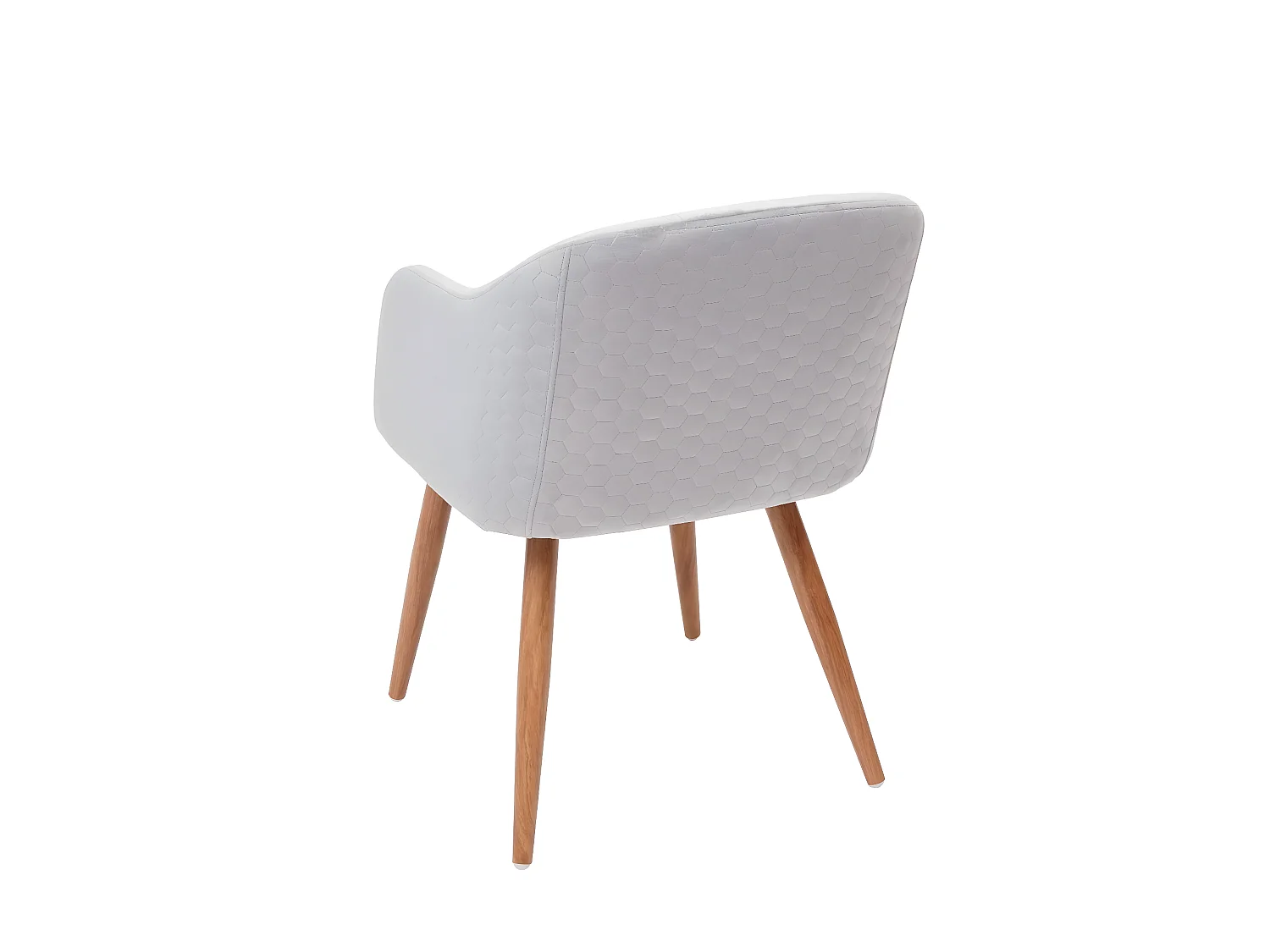 Chaise de salle à manger MCW-D71 (lot de 6),  velours gris clair