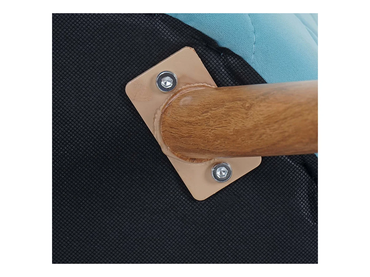 Eetkamerstoel MCW-D53 (set van 2),  turquoise