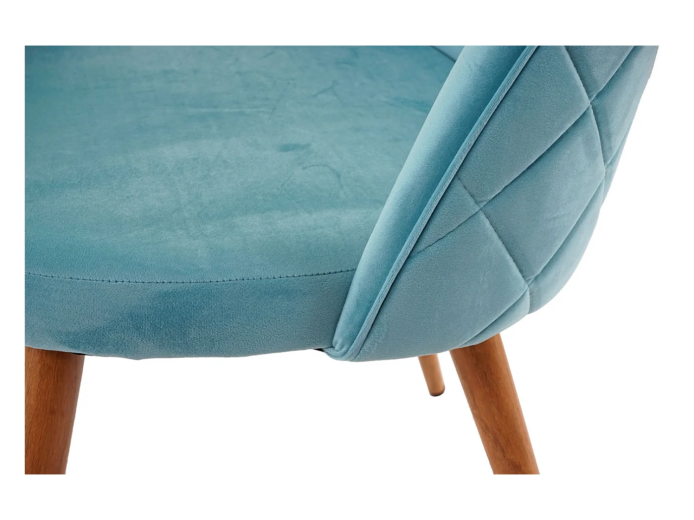 Eetkamerstoel MCW-D53 (set van 2),  turquoise