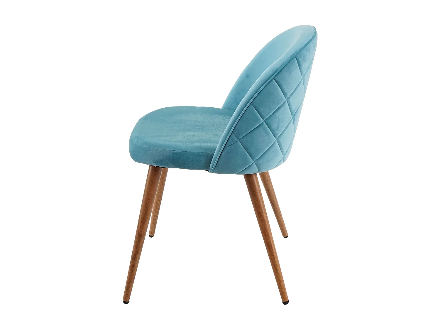 Chaise de salle à manger MCW-D53 (lot de 2),  bleu turquoise