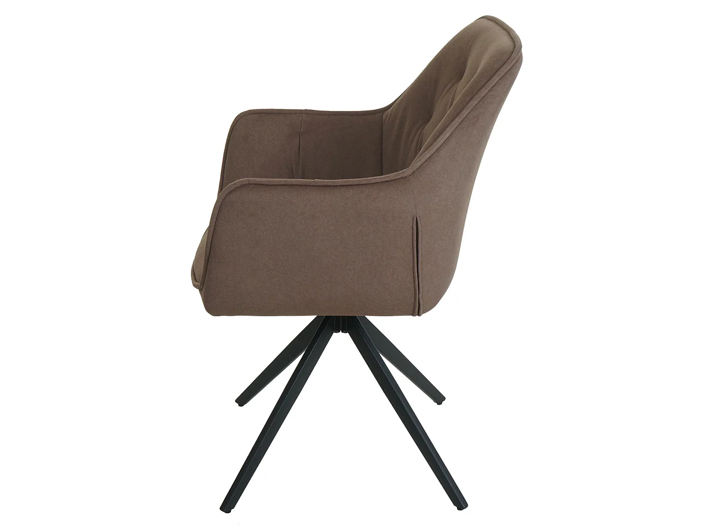 Cadeira de sala de jantar MCW-L80 (conjunto de 6),  castanho