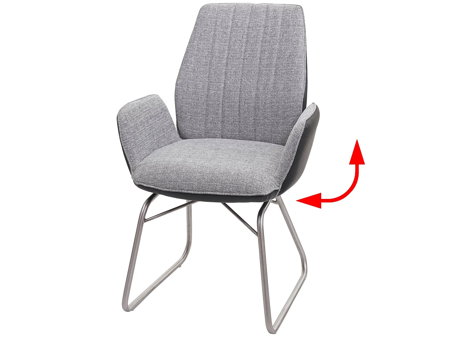 Eetkamerstoel MCW-G73,  grijs