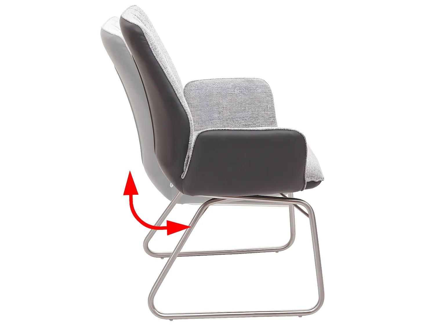 Eetkamerstoel MCW-G73,  grijs