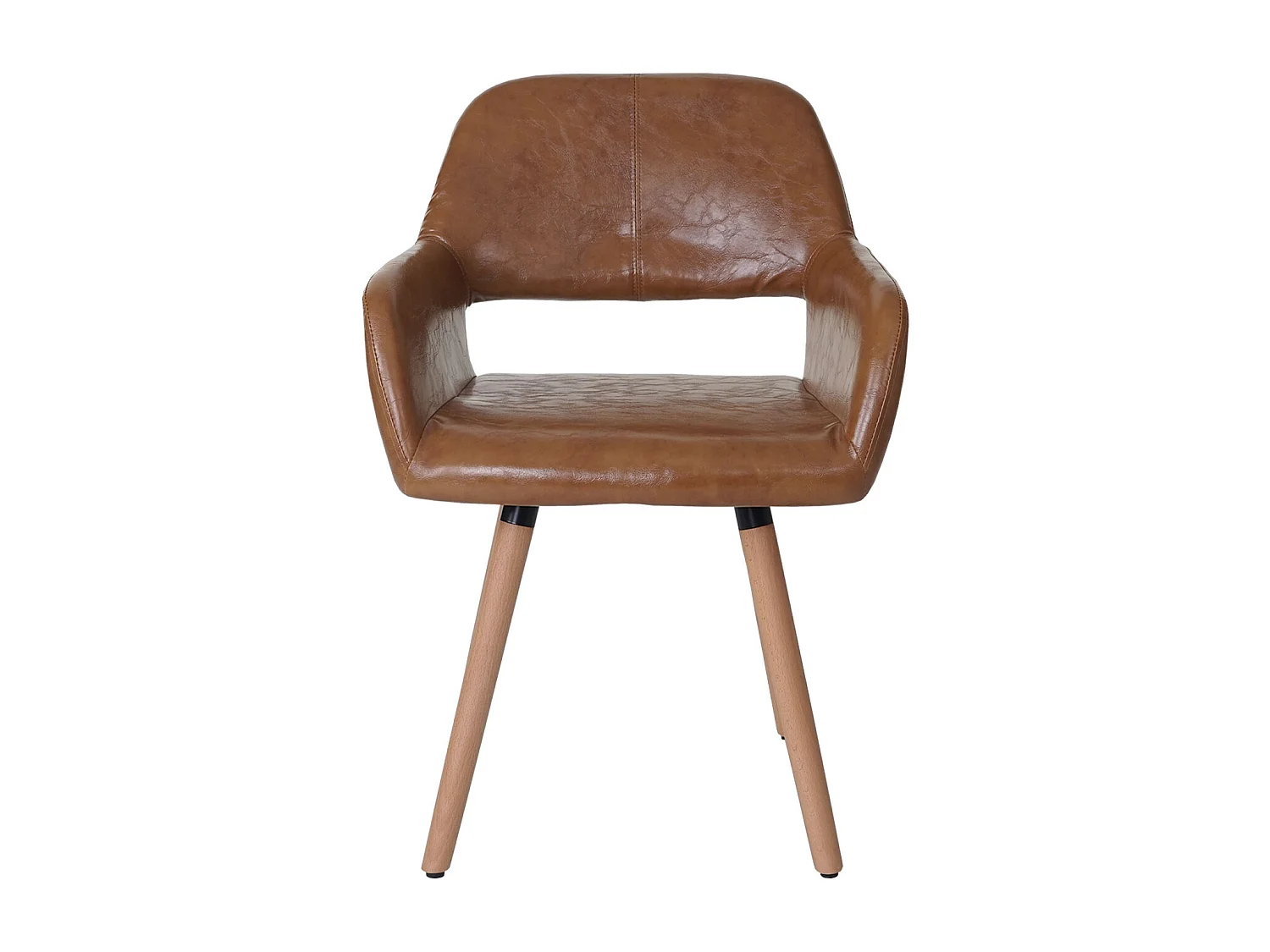 Chaise de salle à manger MCW-A50 II,  similicuir, aspect daim