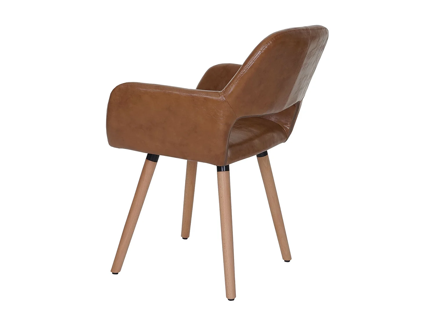 Chaise de salle à manger MCW-A50 II,  similicuir, aspect daim