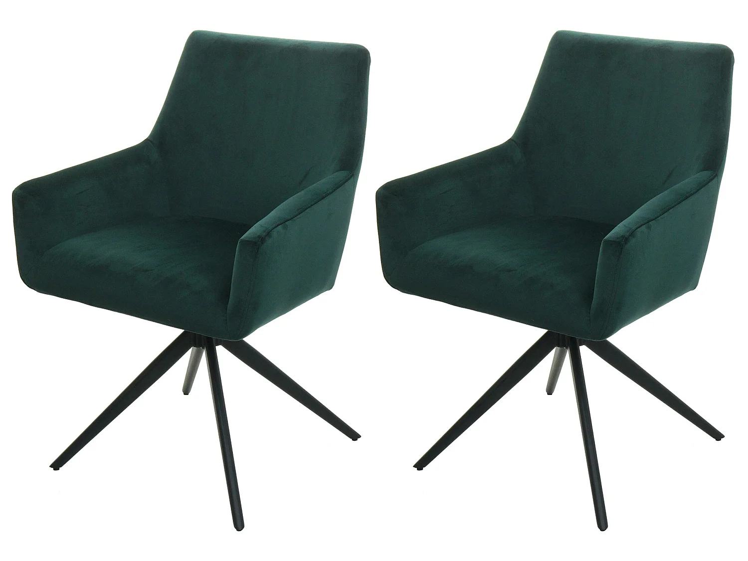 MCW-L91 eetkamerstoel (set van 2),  groen