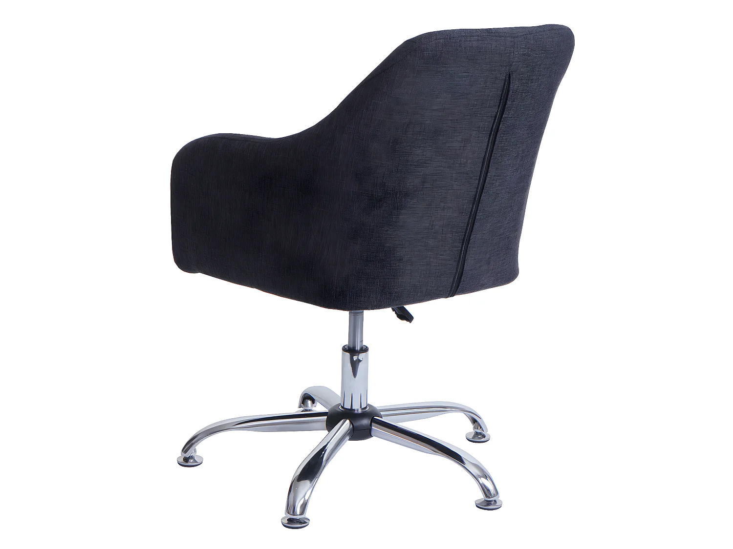 Esszimmerstuhl MCW-L92, Stoff/Textil dunkelgrau