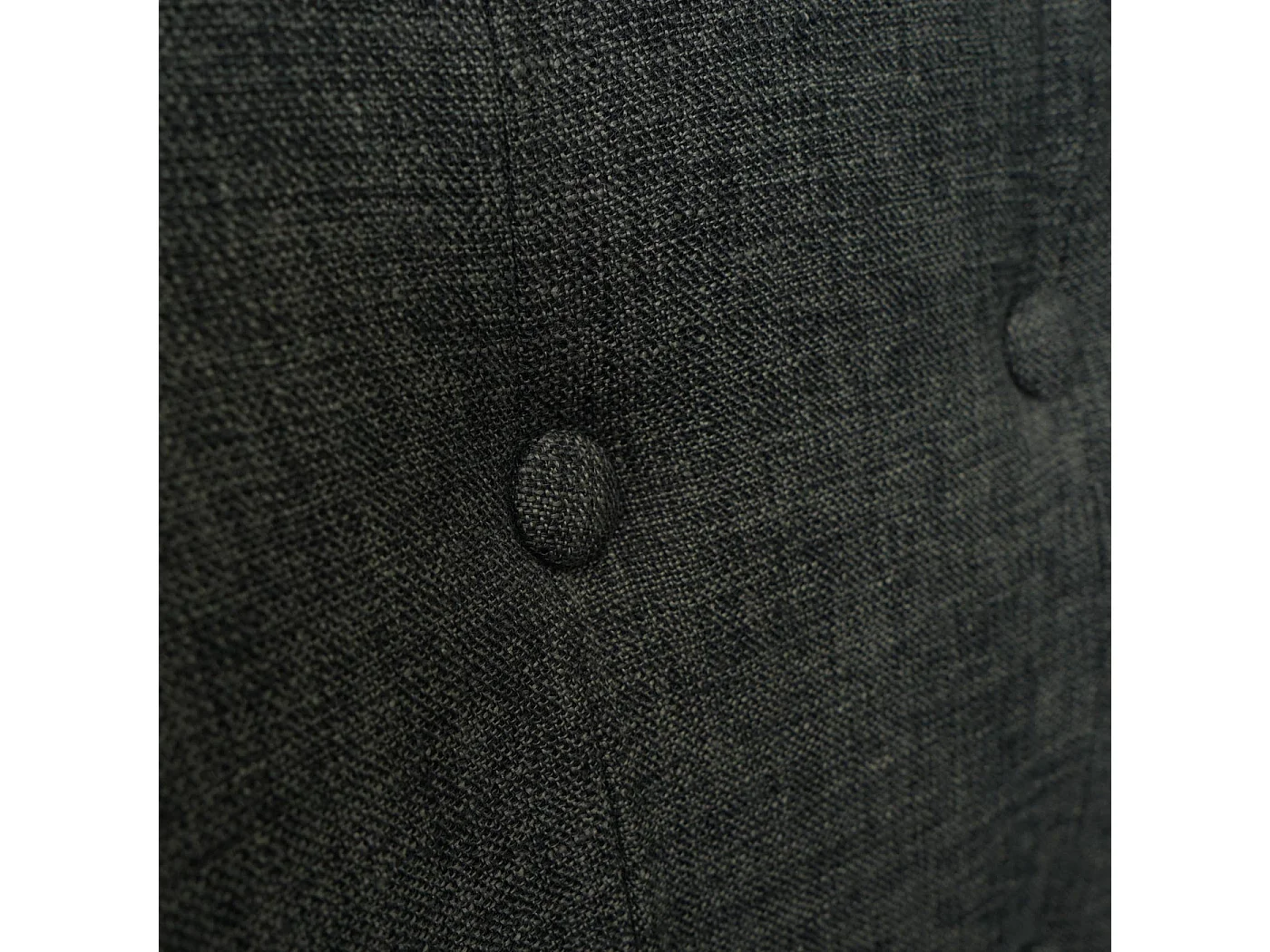 Esszimmerstuhl MCW-L92, Stoff/Textil dunkelgrau