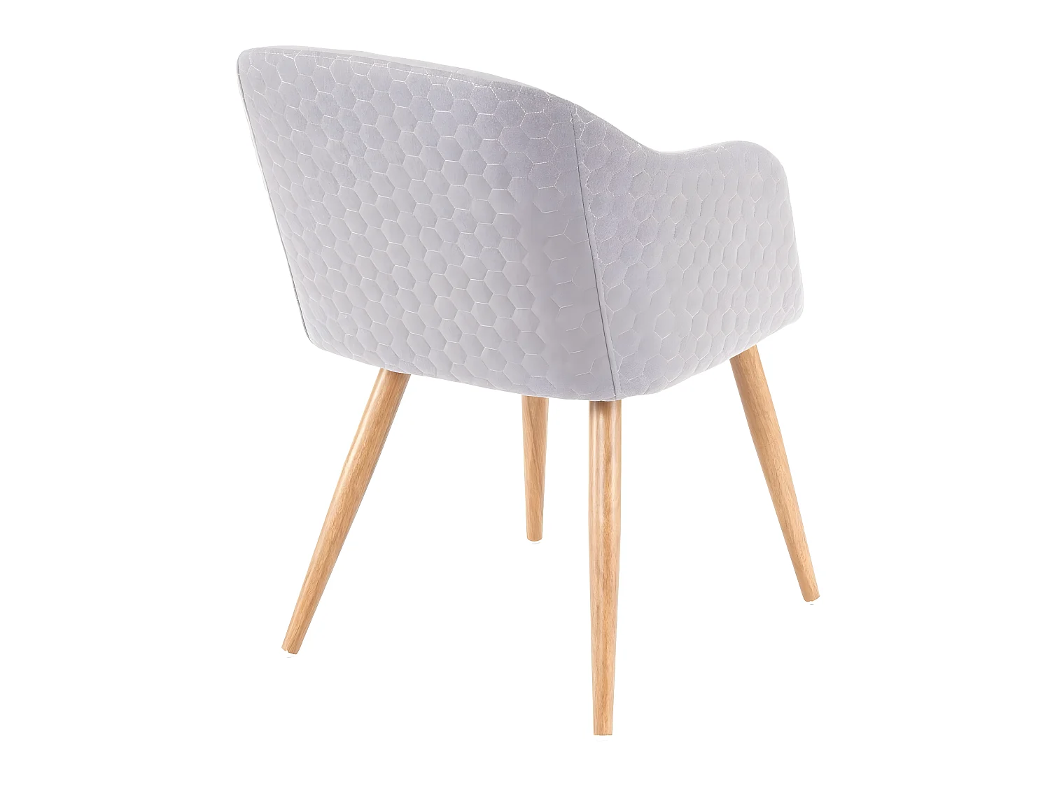 Cadeira de jantar MCW-D71 (conjunto de 6),  cinzento claro