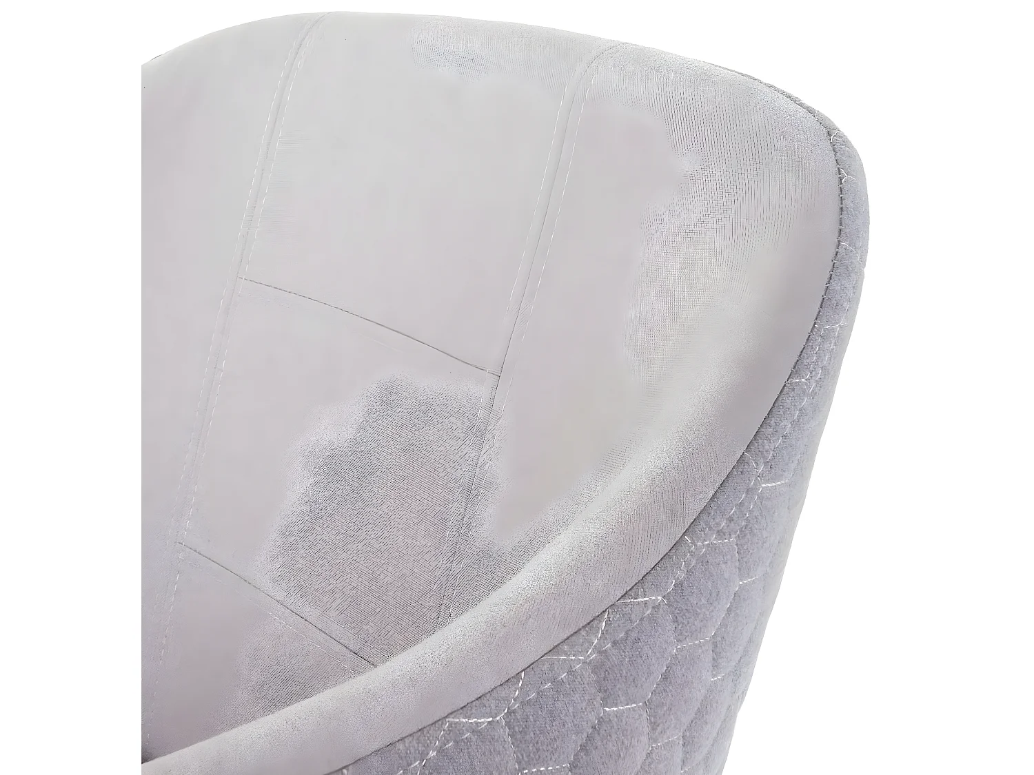 Chaise de salle à manger MCW-D71 (lot de 6),  gris clair/gris