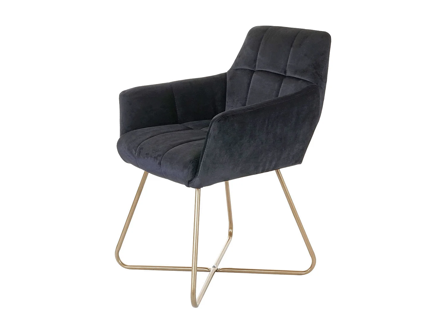 Silla de comedor MCW-F37 (juego de 6),  negro