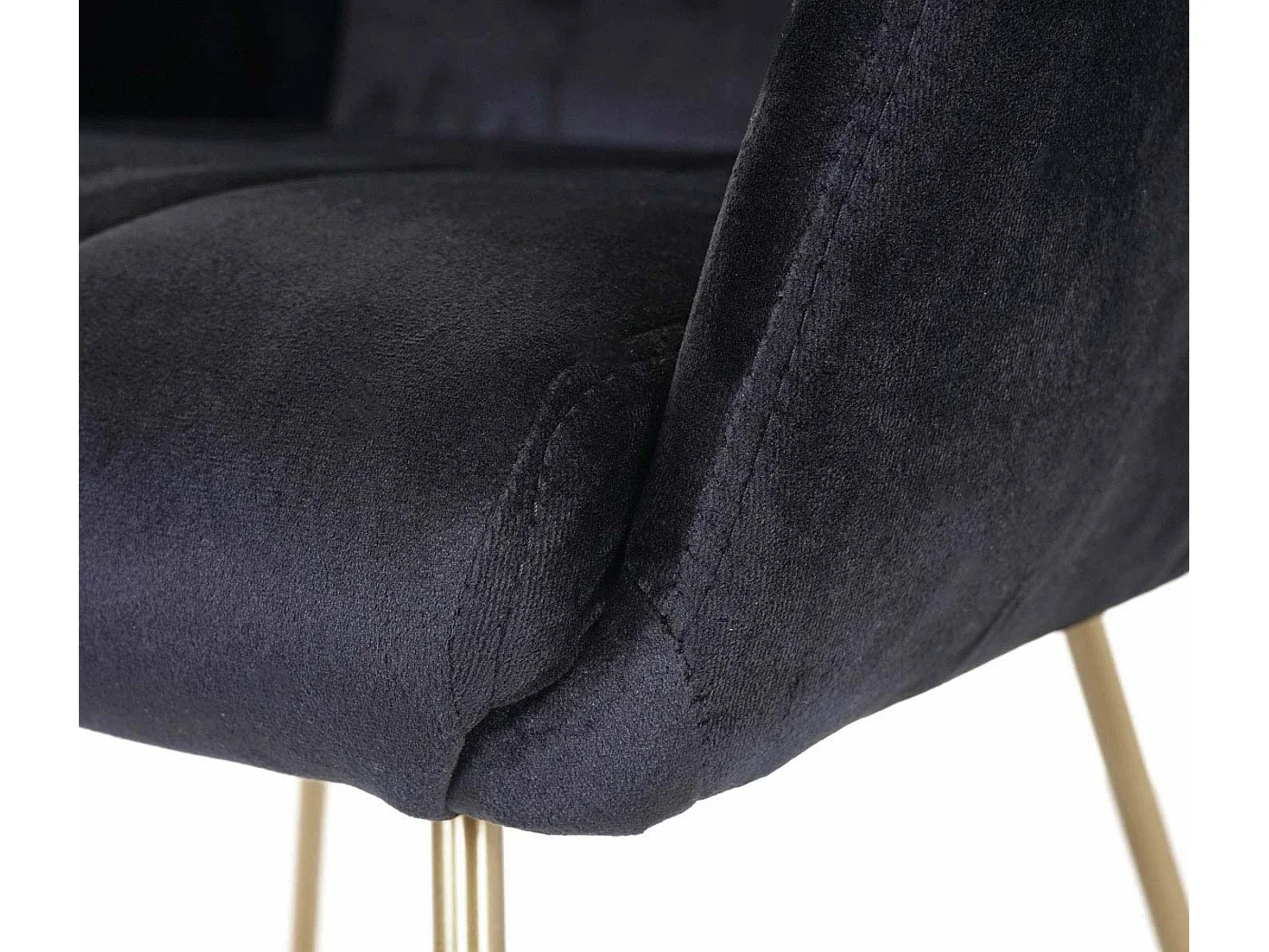 Silla de comedor MCW-F37 (juego de 6),  negro
