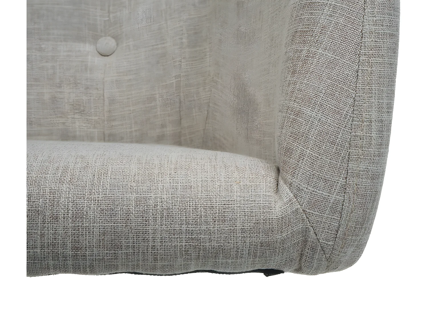 Chaise de salle à manger MCW-L92,  textile crème