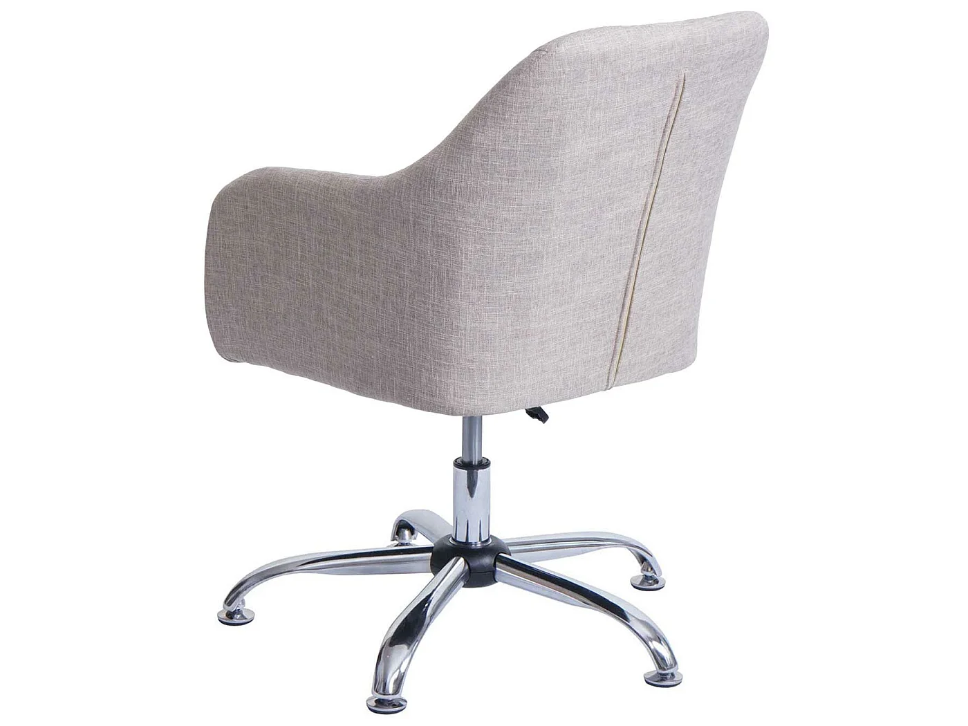 Chaise de salle à manger MCW-L92,  textile crème