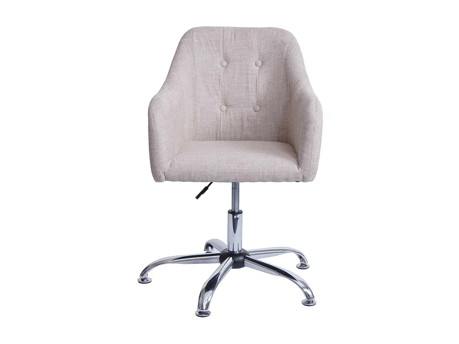 Esszimmerstuhl MCW-L92, Textil creme