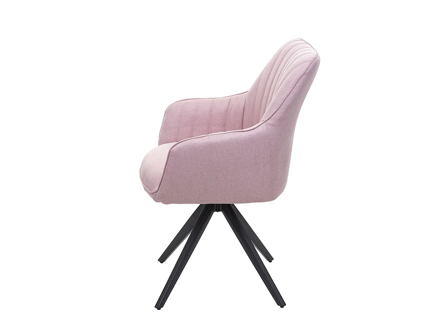 Chaise de salle à manger MCW-H73 (lot de 6),  rose