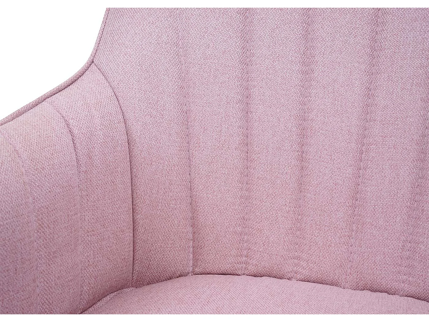 Chaise de salle à manger MCW-H73 (lot de 6),  rose