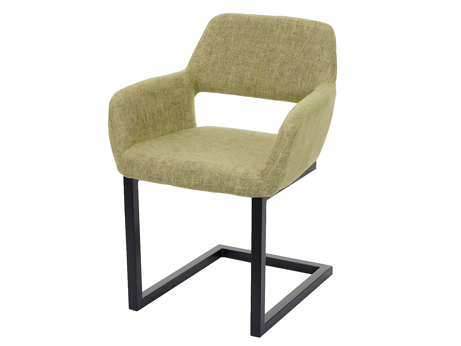 Eetkamerstoel MCW-A50 II,  stof, lichtgroen