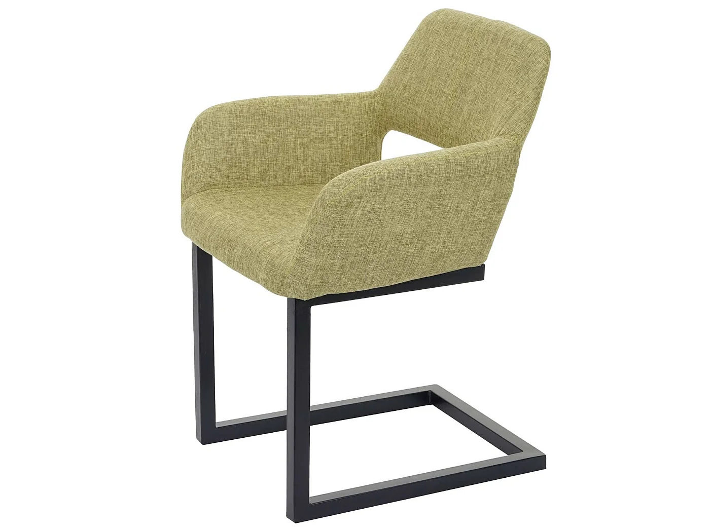 Eetkamerstoel MCW-A50 II,  stof, lichtgroen