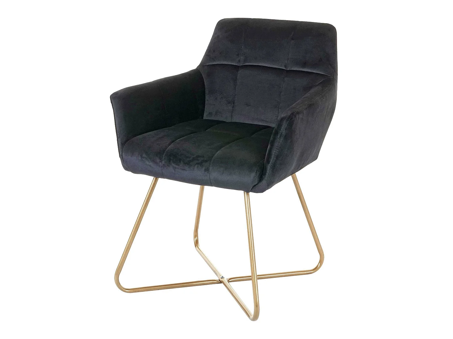 Chaise de salle à manger MCW-F37,  noir