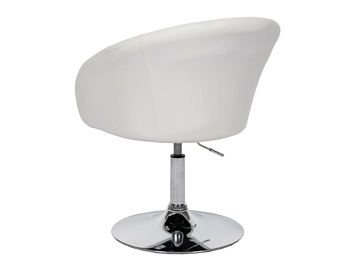 Eetkamerstoel MCW-F19,  kunstleer wit