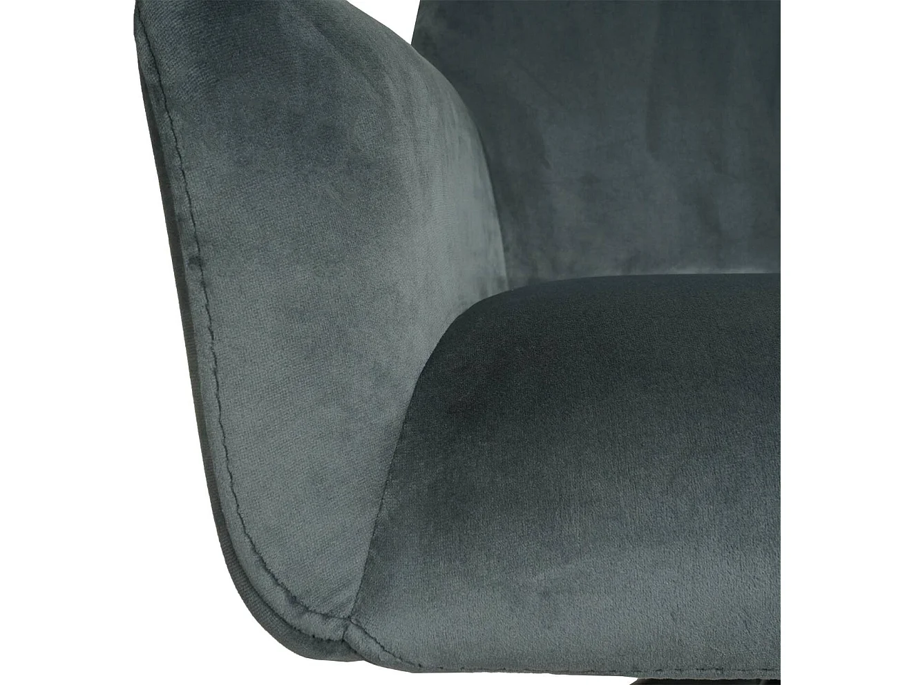 Chaise de salle à manger MCW-L91 (lot de 6),  gris foncé