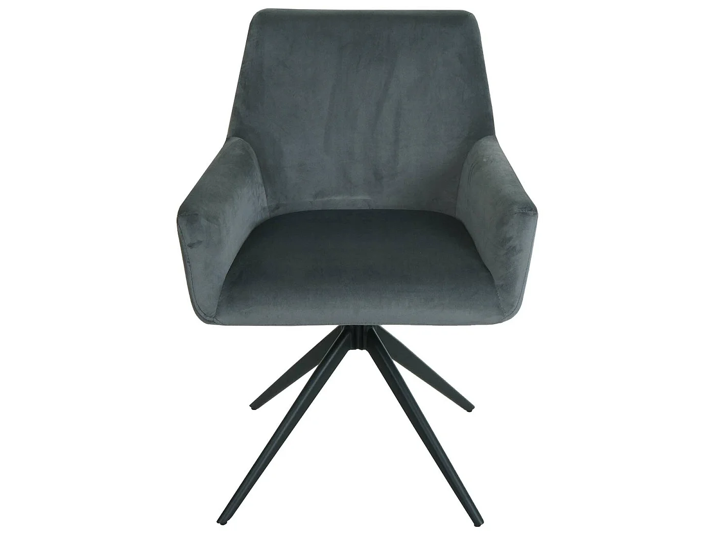 Chaise de salle à manger MCW-L91 (lot de 6),  gris foncé