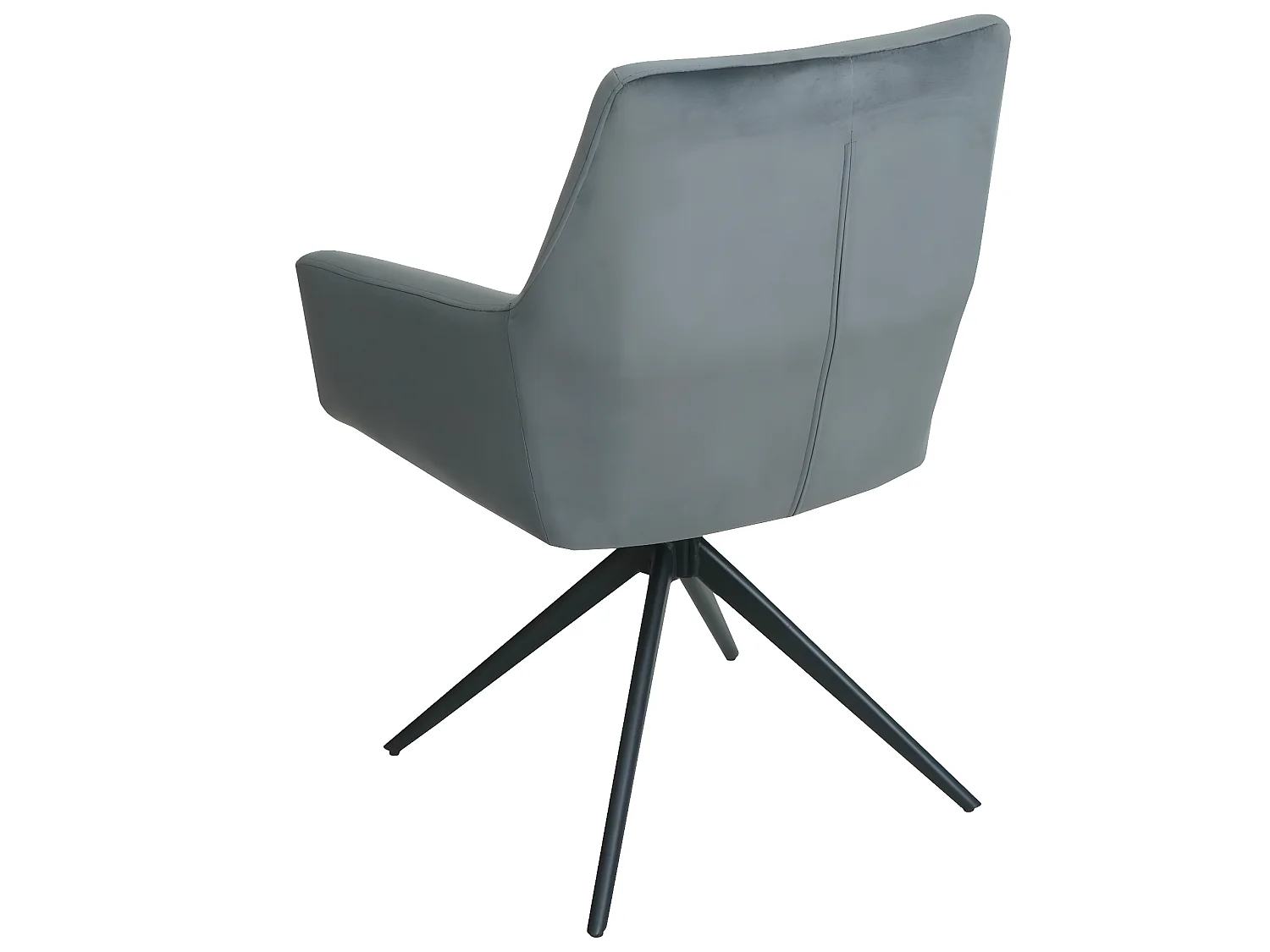 Chaise de salle à manger MCW-L91 (lot de 6),  gris foncé