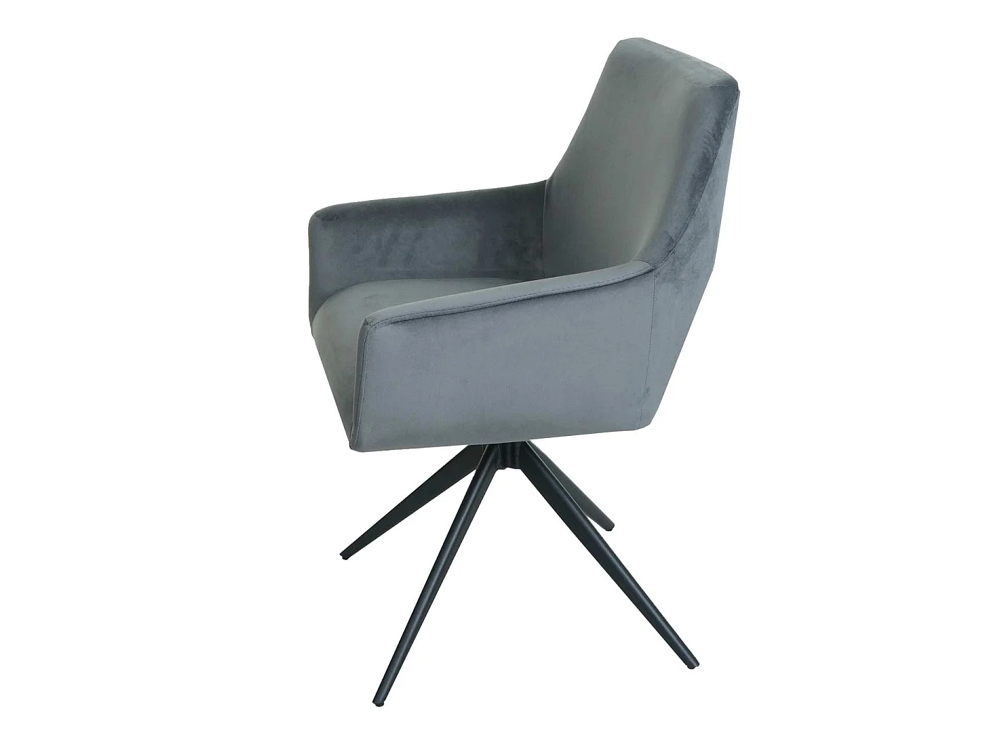 Esszimmerstuhl MCW-L91 (6er-Set), Dunkelgrau