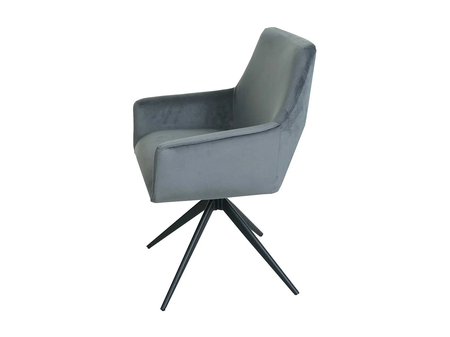 Chaise de salle à manger MCW-L91 (lot de 2),  gris foncé