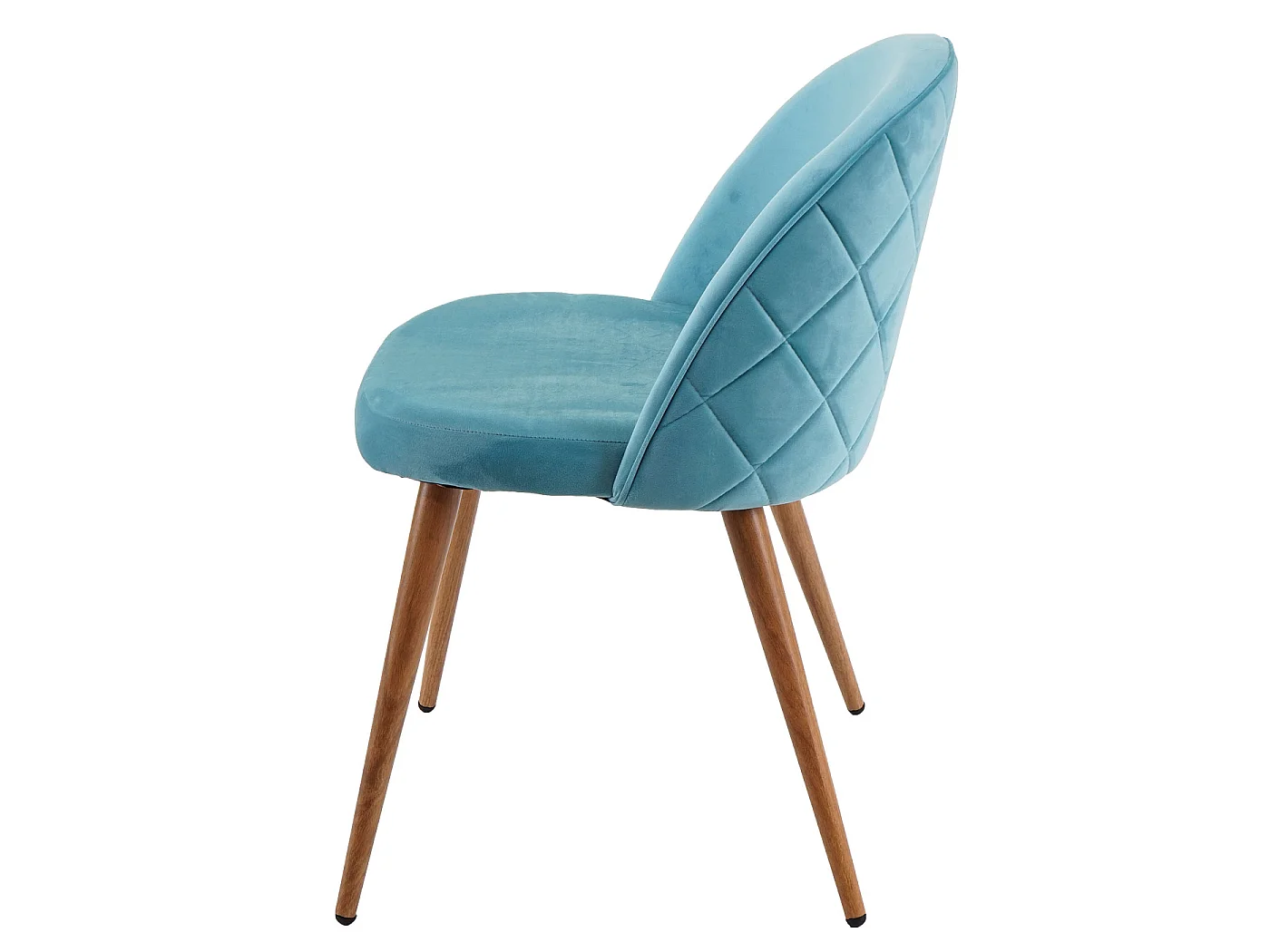 Krzesło do jadalni MCW-D53 (zestaw 6 sztuk),  turkusowy
