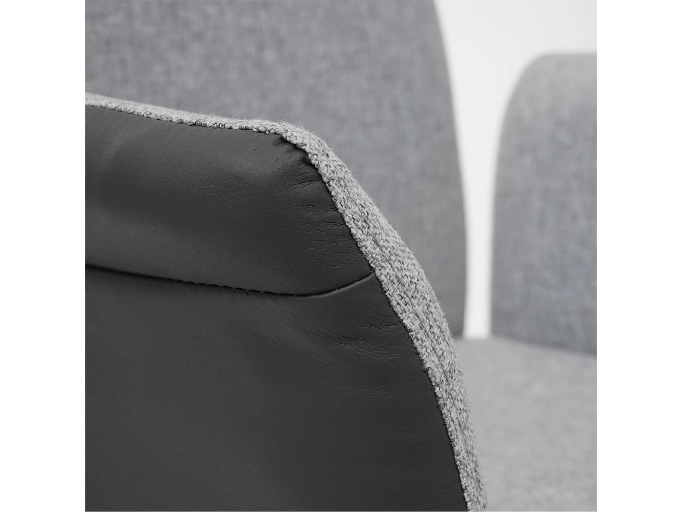 Chaise de salle à manger MCW-G54 (lot de 6),  gris