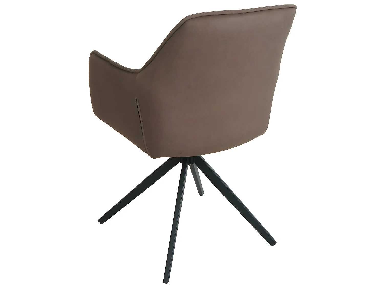 Krzesło do jadalni MCW-L80 (zestaw 2 sztuk),  brązowy