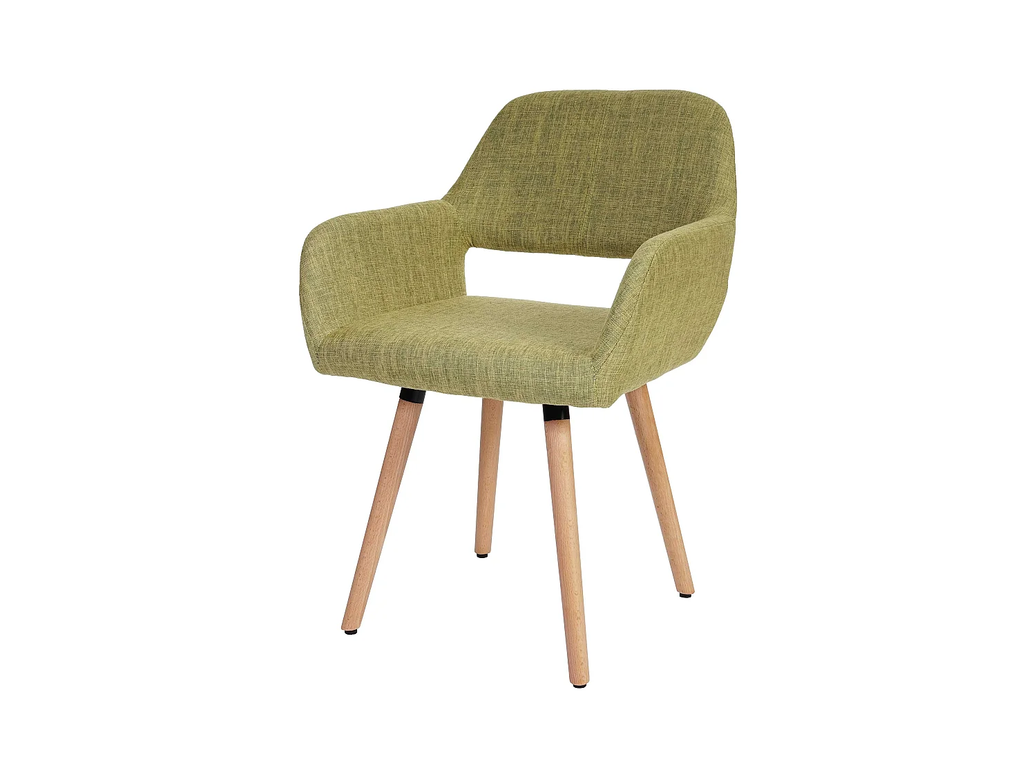 Chaise de salle à manger MCW-A50 II,  tissu, vert clair