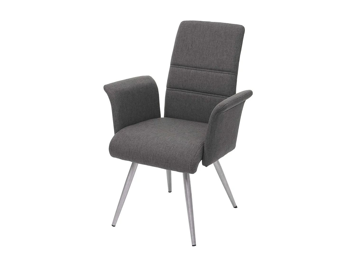 Chaise de salle à manger MCW-G55 (lot de 2),  gris