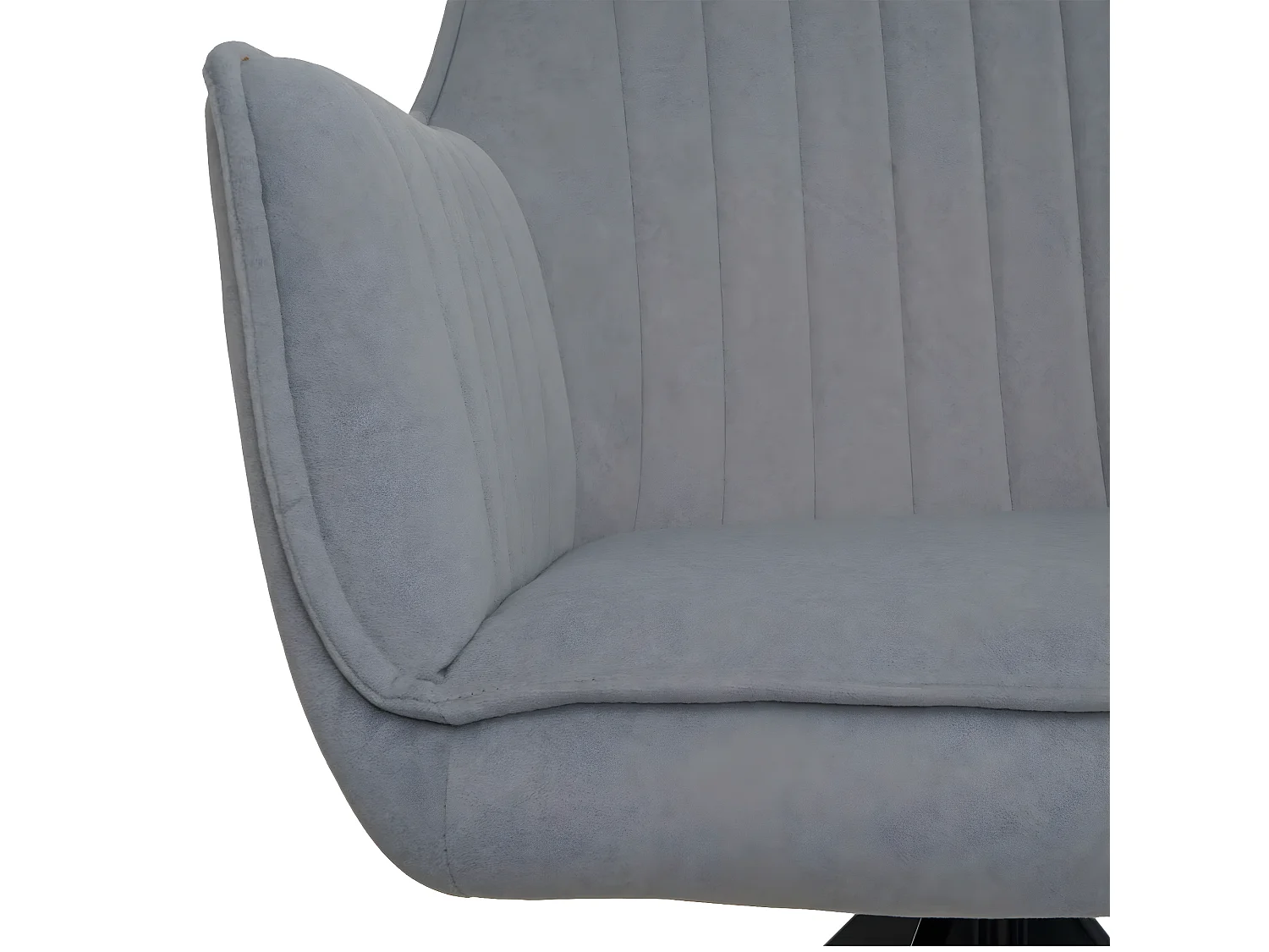 Silla de comedor MCW-L79 (set de 2),  gris claro