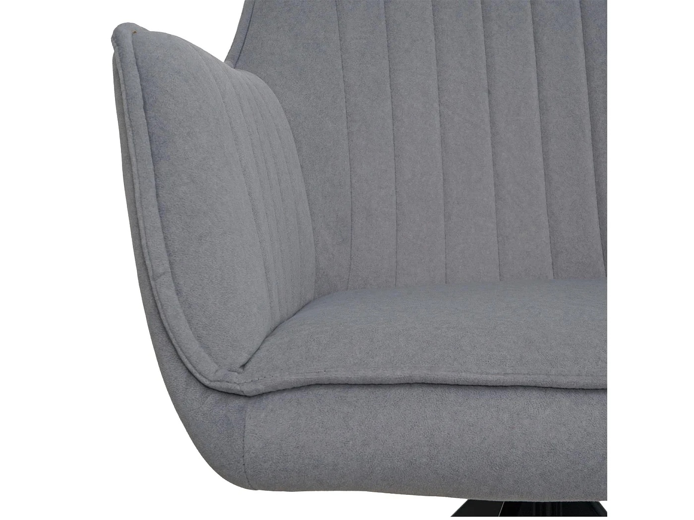 Chaise de salle à manger MCW-L79 (lot de 2),  gris clair