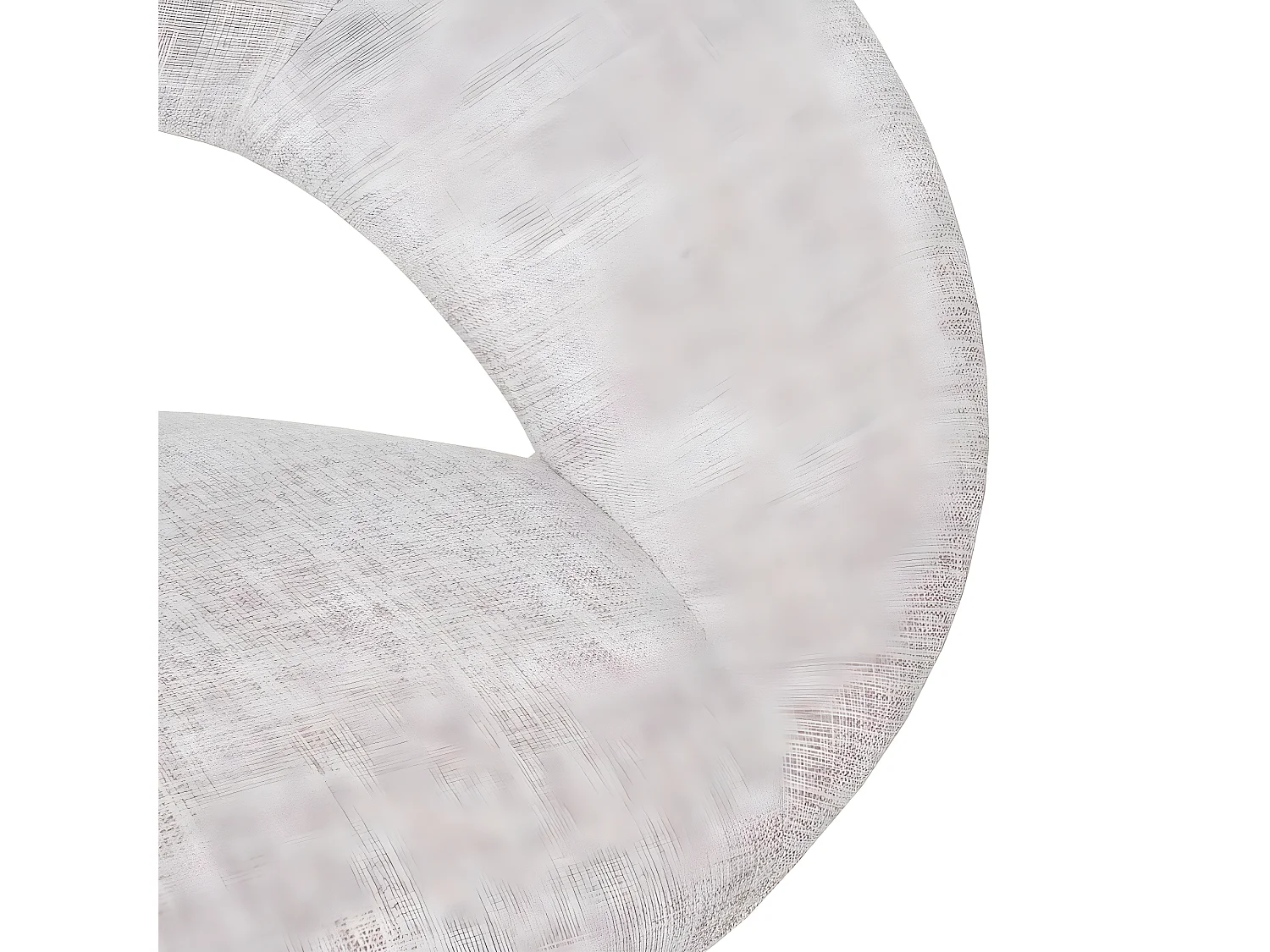 Chaise de salle à manger Almada III (lot de 6),  textile, crème/gris