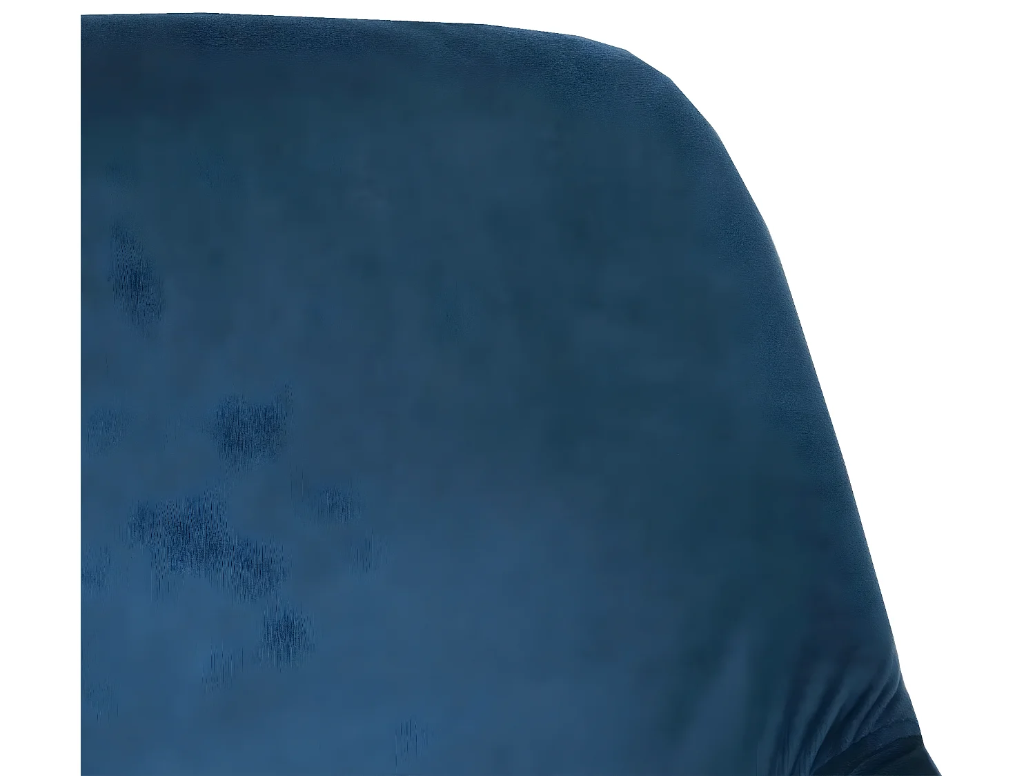 Eetkamerstoel MCW-A50 II,  fluweel, petrolblauw, lichte poten