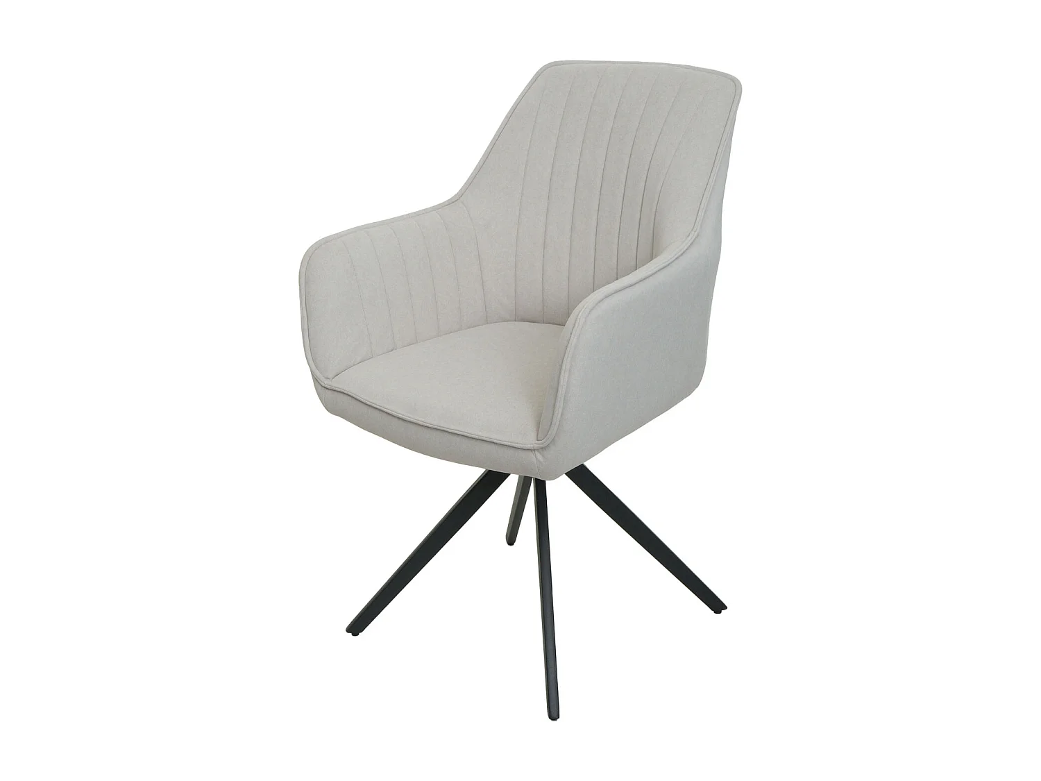 Chaise de salle à manger MCW-L79 (lot de 2),  crème-beige