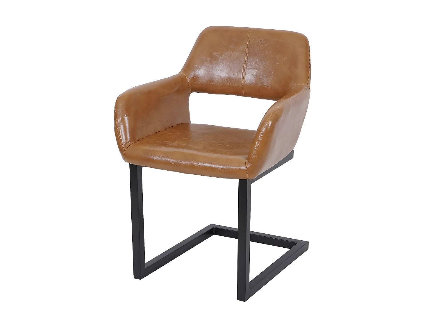 Eetkamerstoel MCW-A50 II,  kunstleer, imitatiesuède