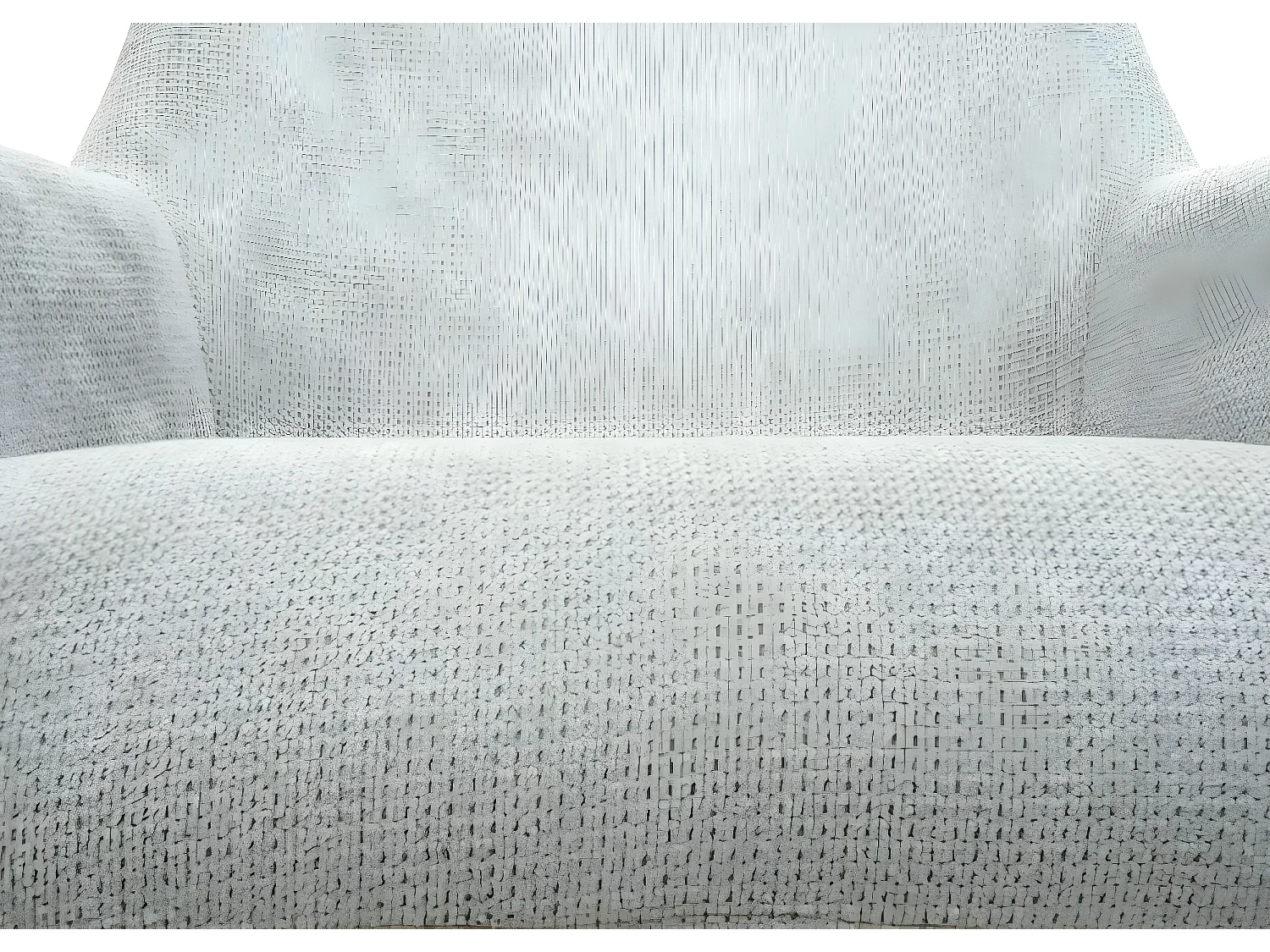 Silla de comedor MCW-L91 (set de 2),  gris claro imitación cuero gris oscuro