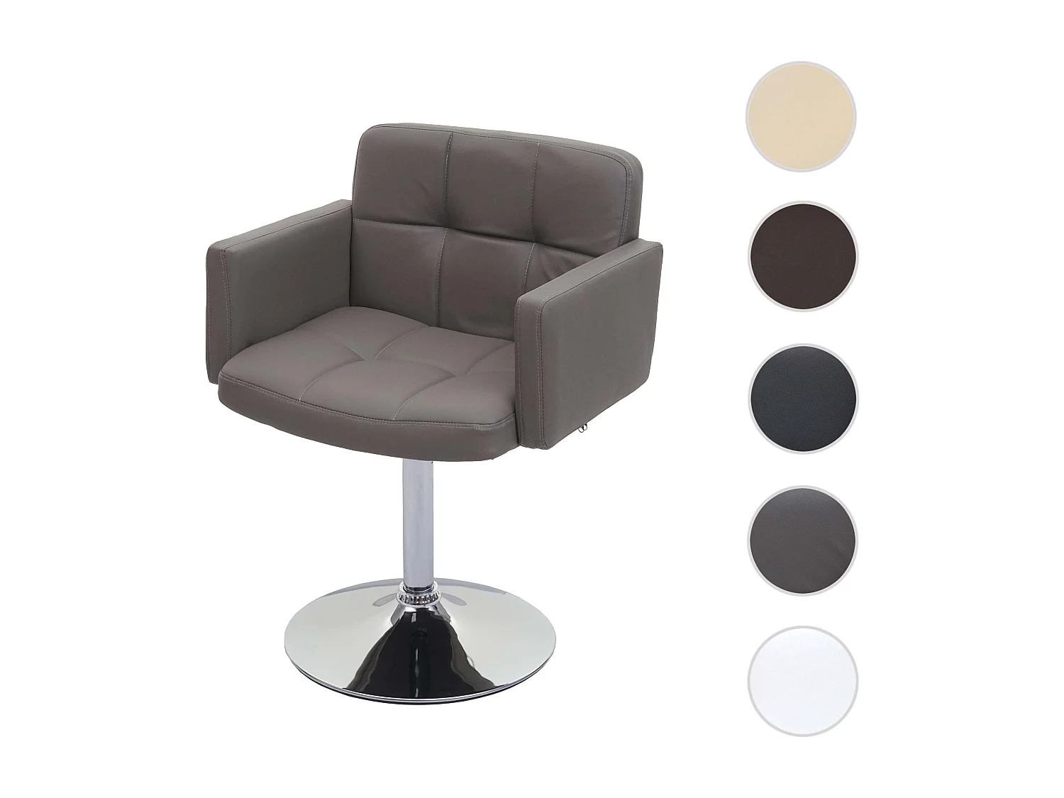 Chaise de salle à manger Houston,  taupe