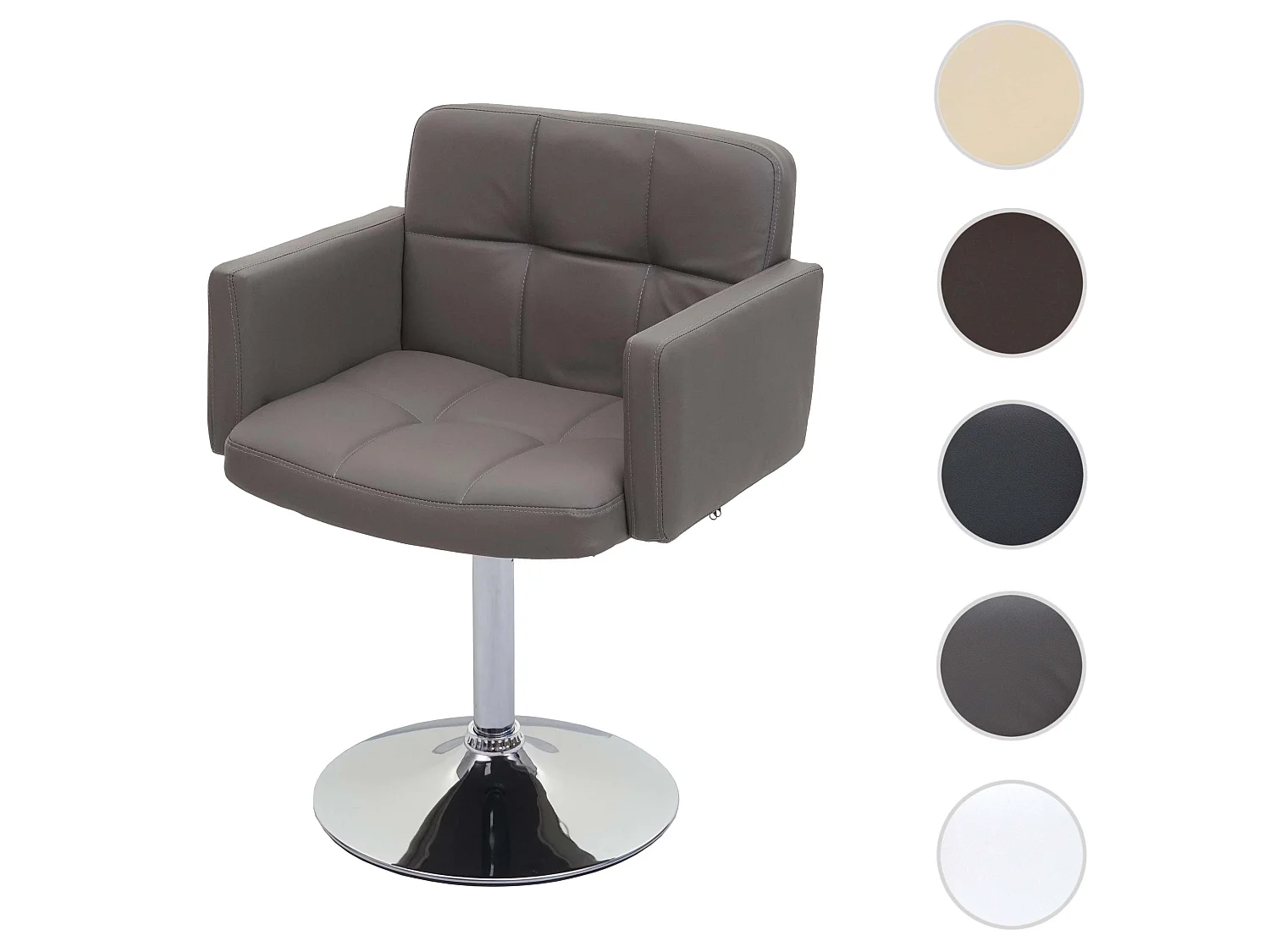 Chaise de salle à manger Houston,  taupe