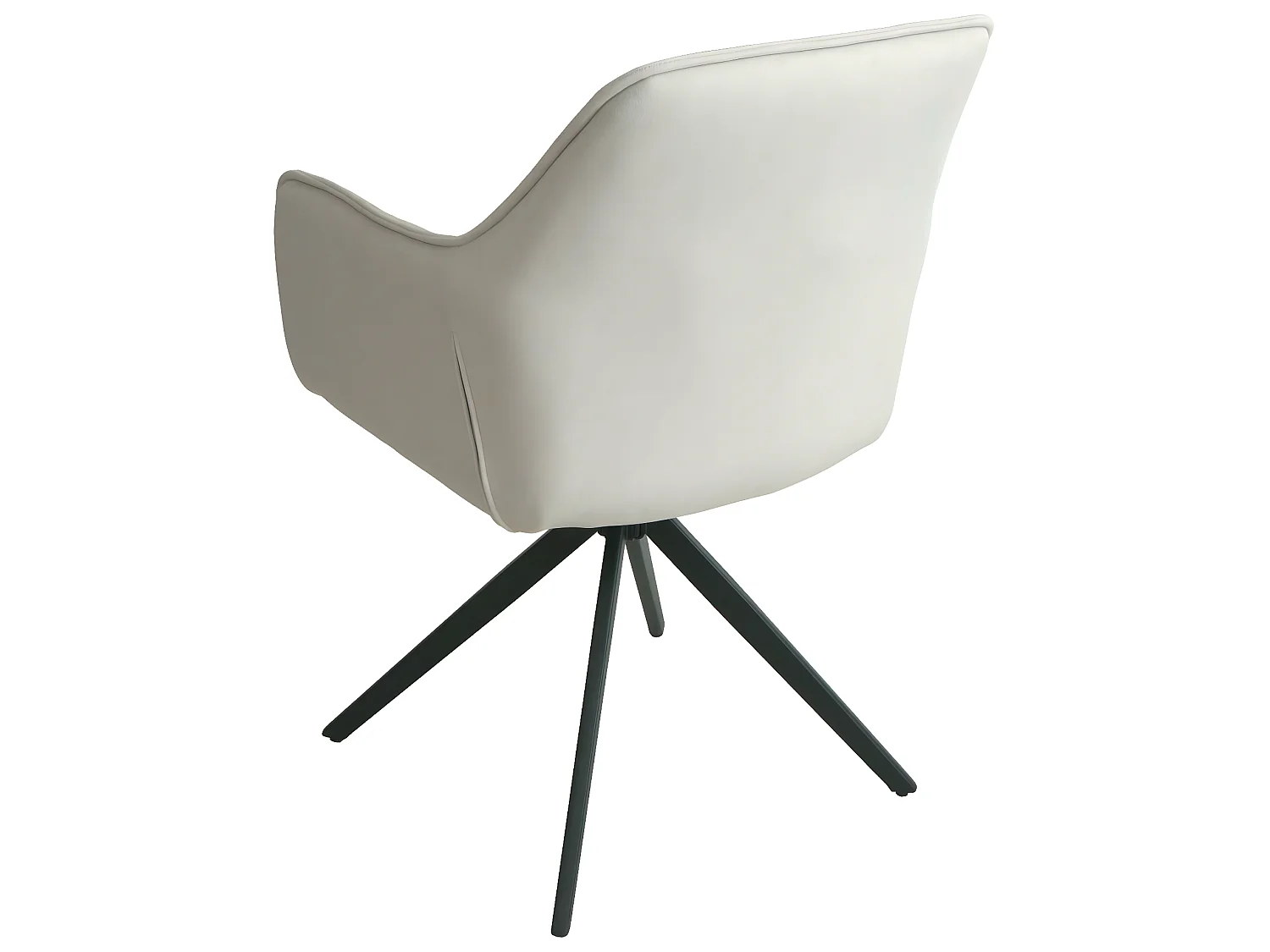 Chaise de salle à manger MCW-L80 (lot de 2),  crème-beige