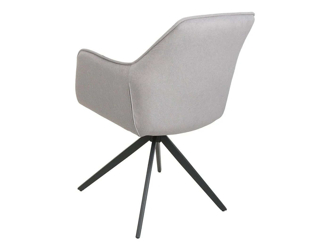 Cadeira de sala de jantar MCW-L80 (conjunto de 6),  cinza claro