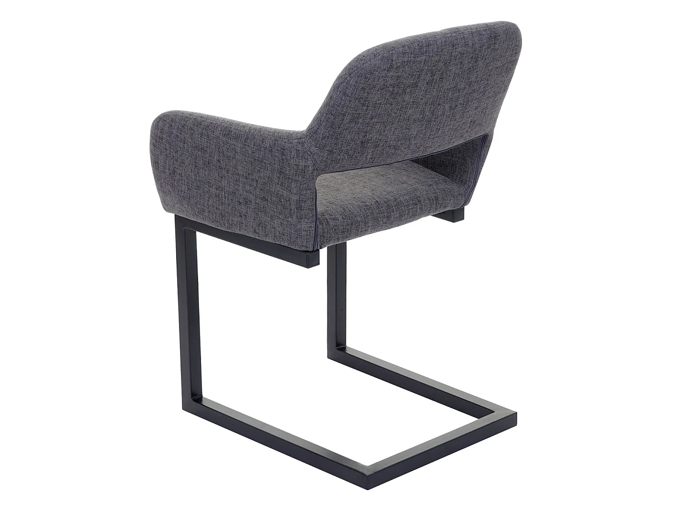 Krzesło do jadalni MCW-A50 II (zestaw 6 sztuk),  tkanina, szary